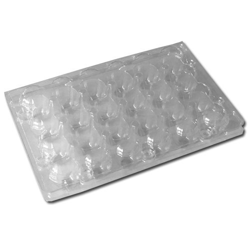 50 Stück Wachteleierschachteln, Eierschachteln PROFI für 24 Wachteleier aus OPS – Bild 3