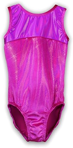 Pelle Gymnastics Leotard - Princess/Berry Pink Hologram Velvet (Other Prints Available) - cm