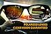 cloudfield Wood Frame Sunglasses for Men and Women with 9-Layer Polarized Lenses and Double Layer of UV Blocking Coating