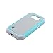 NECALON S6 Active Case, LK [Drop Protection] Shock-Absorption Hybrid Dual Layer Armor Defender Protective Case Cover for Samsung Galaxy S6 Active (Mint)