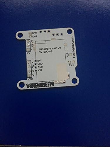 WhiteNoise FPV TBS Unify Pro Mounting Board - V2 Version - WHITE