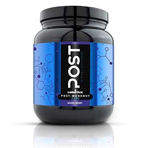 LMNITRIX Post-Workout Recovery Supplement, Mixed Berry, 2 lbs