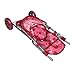The New York Doll Collection Dolls Jogging Stroller - Pink Hearts Designed Jogging Stroller for Dolls
