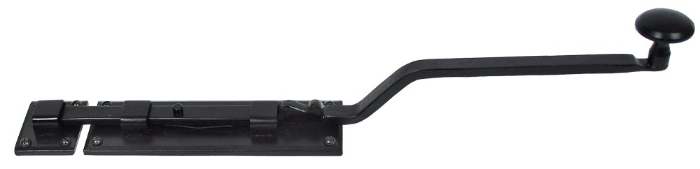 From The Anvil Black 6 Inch French Door Bolt