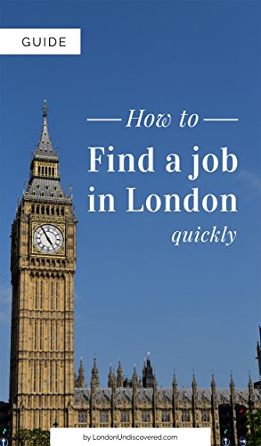 Finding a job in london Finding a job in london