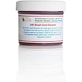 2 oz Gel - 24K Brush Gold Plating Solution - The Fastest, Most Durable, Best Value, Most Consistent Gold Solution from the Most Trusted Name in the Industry Instant Results