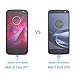 Tekcoo for Moto Z2 Force Case, for Motorola Z2 Force Sturdy Case, [Tmajor] Shock Absorbing [Black] Rubber Silicone & Plastic Scratch Resistant Bumper Grip Hard Cases Cover for Moto Z Force 2017