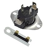 ATMA 3387134 & 3392519 Cycling Thermostat And Thermal Fuse Replacement Part For Whirlpool,Kenmore KitchenAid Roper, Maytag Dryers