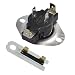 ATMA 3387134 & 3392519 Cycling Thermostat And Thermal Fuse Replacement Part For Whirlpool,Kenmore KitchenAid Roper, Maytag Dryers primary