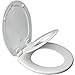 Bemis (1583SLOW) Elongated Flip Toilet Potty Seat,White