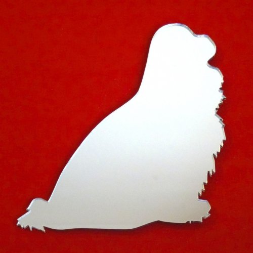 Super Cool Creations King Charles Spaniel Dog Sitting Mirrors - 55cm x 42cm
