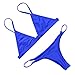 MOOSKINI Womens Black Blue Red White Bikini Two-Piece Brazilian Bottom Bathing Suit