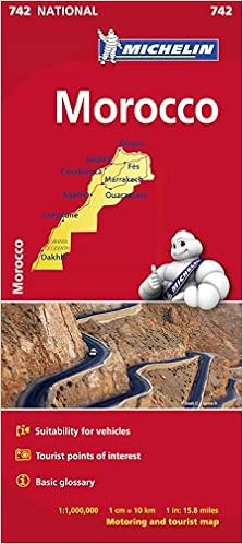 Morocco Map from Michelin