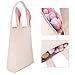 Easter Bunny Bag for Egg Hunts. Easter Basket Tote Handbag, Dual Layer Bunny Ears Design with Jute Cloth Material, Excellent for Carrying Eggs Gifts to Easter Party, Event. 10