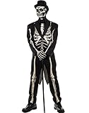 Bone Chillin Skeleton Adult Suit Costume