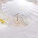 sourjas Clear Crystal Gold Plated Art Deco Bike Bicycle Flower Brooch Party Prom Women Lady Accessory
