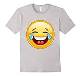 Laugh Emoji T-Shirt Smile Tears Emoticon