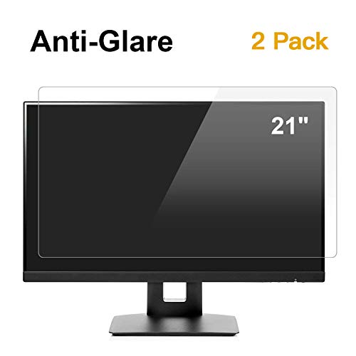 [2 Pack] 21.5 inch Anti Glare(Matte) Screen Protector Compatible for All Brands of 21.5″ Widescreen Desktop with 16:9 Aspect Ratio Monitor [!!!Not for 16:10 Aspect Ratio Monitor]
