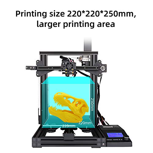 ANYCUBIC Mega Zero 2.0 3D Printers, FDM 3D Metal Printer Assembled