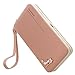 Smartphone Wristlet,Ladies Clutch Purse Wallet Mobile Phone Wristlet Wallet Large Capacity with Strap Wrist for iPhone 8/ 8 Plus/7/ 7 Plus/6S /6S Plus/6 /Samsung Galaxy S8/S7/S6 by Emoonland ( Pink )