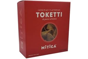 PAY PAY Mitica | IT361 Toketti di Pane Carasau | Sardinian Flatbread | 7oz (198grs) | Pack of 1