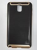 Samsung Galaxy Note 3 Case, [Thunder Series] New! Dual Layer Hybrid Protective Case for Samsung Galaxy Note 3 - Impact Resistant Bumper, Gold/Black