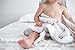 Muslin Hooded Bath Towel for Baby or Toddler with Terry Cloth Interior 33 inches