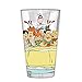 Silver Buffalo The Flintstones Family In Car Pint Glass with Gift Box, 16-Ounce