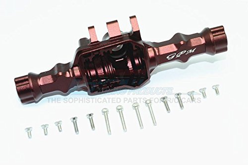 Traxxas TRX-4 Trail Defender Crawler Upgrade Parts Aluminum Rear Gear Box (Without Cover) - 1 Set Brown