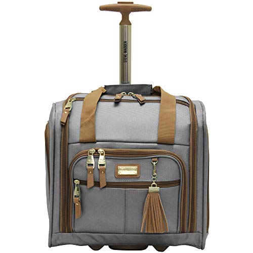 Steve Madden Designer 15 Inch Carry on Suitcase Small Weekender