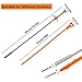Drain Clog Remover, 4 Pack Drain Clog Remover Cleaning Tool Pipe Dredging Tools Household Hair Cleaner for Kitchen Sink, Bathroom Tub, Toilet