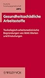 Image de Gesundheitsschädliche Arbeitsstoffe (Mak - Werte Begrundungen (VCH) *) (German Edition)