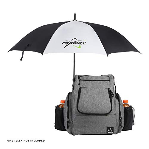 Prodigy Disc BP-2 Backpack - 2019 Model - Fits 25 Discs (Heather Gray/Black, No Rainfly)
