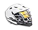 EliteTek LAX Lacrosse Visor Eye Shield fits Cascade Helmets (Clear Orange Sunset Colored, Model 1)