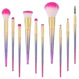 Docolor Makeup Brushes,10Pcs Fantasy Set Foundation Powder Eyeshadow Kits