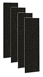 Carbon Activated Pre-Filter for use with the germguardian FLT5000/FLT5111 HEPA Filter, for AC5000 Series Air Purifiers, Filter C, Pack of 4