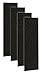 Carbon Activated Pre-Filter for use with the germguardian FLT5000/FLT5111 HEPA Filter, for AC5000 Series Air Purifiers, Filter C, Pack of 4
