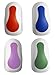 Leyaron 4 Pack Magnetic Whiteboard Eraser in Mouse Shape for Dry Erase Pens and Markers, Multicolored