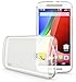 Tudia Lite TPU Bumper Protective Case for Motorola Moto G 2nd Gen 2014 - Clear