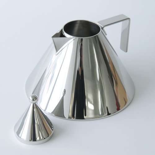 Alessi Il Conico 90017 Design Water Kettle with Handle, Stainless