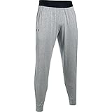 Under Armour Men's Athlete Ultra Comfort Recovery Pants Sleepwear,True Gray Heather /Carbon Heather, Large
