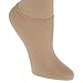 Women’s Try On Sock Footie, Beige Pack of 144