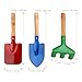 NUOLUX Outdoor Garden Tools Set Rake Shovel Kids Beach Sandbox Toy 3pcs
