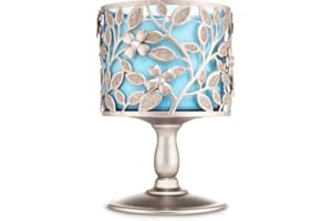 RIYAN Bath + Body Works Dogwood Pedestal 3-Wick Candle Holder and Sleeve for 3 Wick Candles