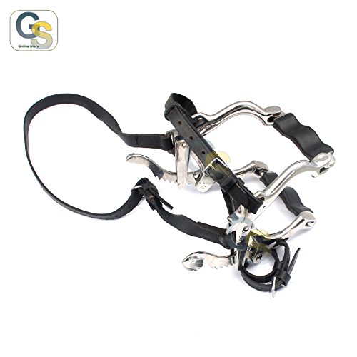 Equine Pony Dental Speculum Horse Mouth Gag Stainless Steel Leather by