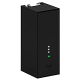 VOJO Portable iPhone 7 6 6s Charger [Jet Black] 3350mah External Battery with Built in AC Plug Plus 2.1A Power Bank, ONEMINI