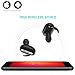 Truly Wireless Earbuds-INVONS Bluetooth Music Earbuds with Charging Storage Box in Ear Noise Canceling Mini Headset for Running Sport Bass Earphones with Audio Sound Earpiece (Black)