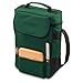 Picnic Time Duet Insulated Wine and Cheese Tote, Hunter Green