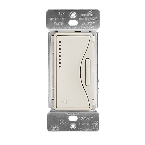 Eaton RF9542-ZDS Aspire Z-Wave Smart Accessory Dimmer, Desert Sand
