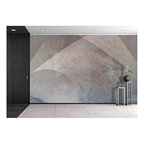 Scratched Brown Metal Background with Arrow Shape